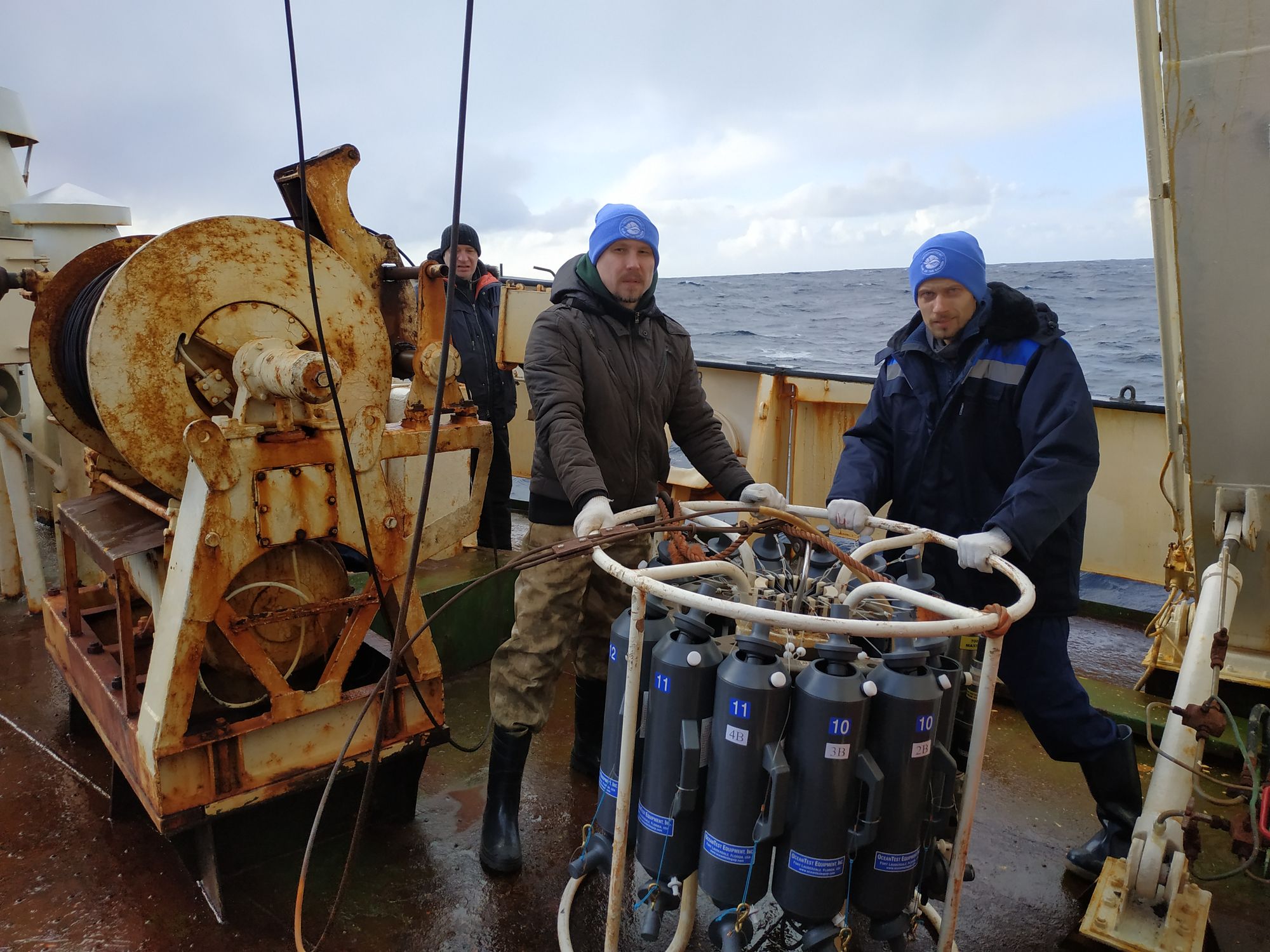 kirill and denis are about to deploy the first ctd