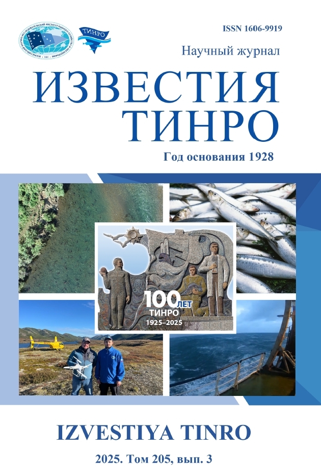 Научный журнал Известия ТИНРО. Вып. 3. 2025