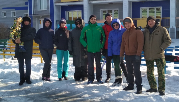 Тинровцы приняли участие в Рыбацкой лыжне-2020