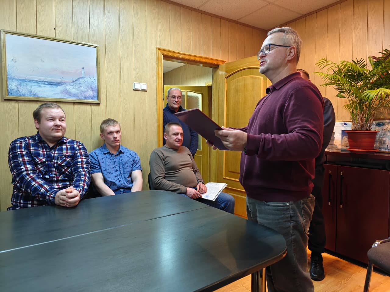 Встреча с коллективом ЧукотНИО