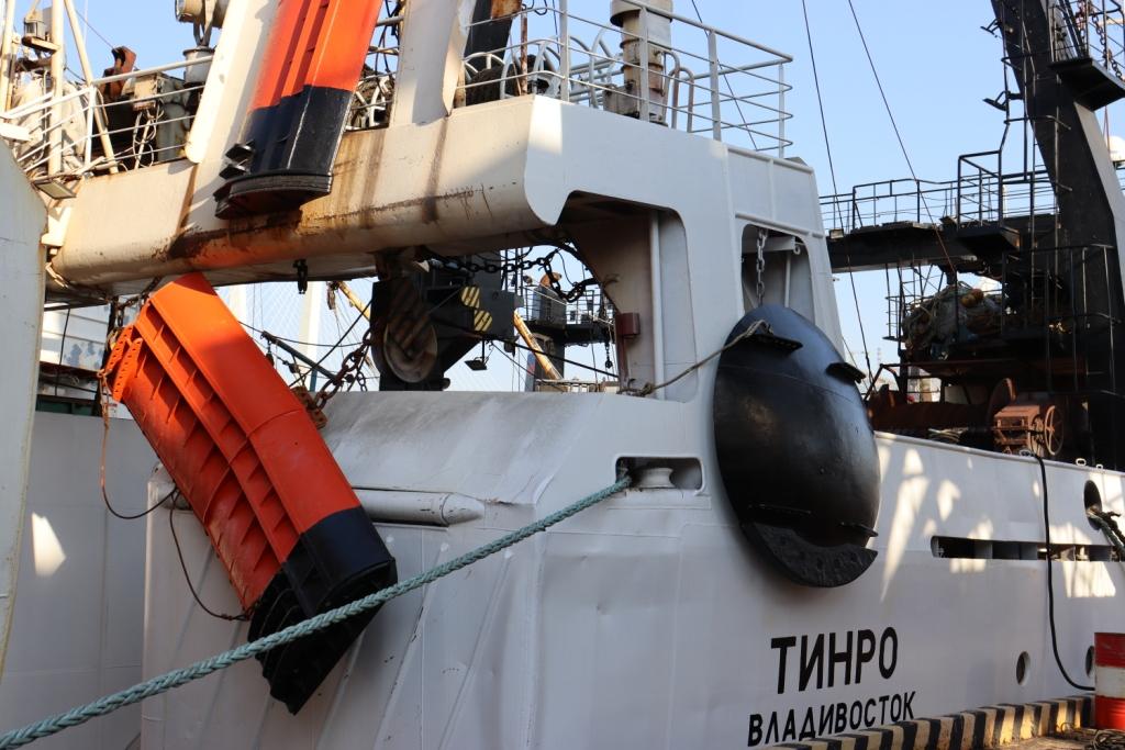 Началась первая в этом году  комплексная научно-исследовательская экспедиция НИС «ТИНРО»