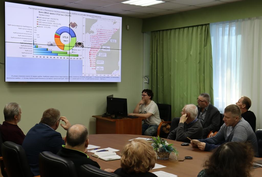 Были получены материалы о распределении, размерном составе и биологическом состоянии промысловых видов крабов, а также других видов гидробионтов на шельфе Западной Камчатки (в границах Западно-Камчатской подзоны)