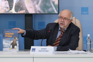 Сотрудник ТИНРО принял участие в пресс-конференции  по вопросам сохранения хищных птиц Дальнего Востока
